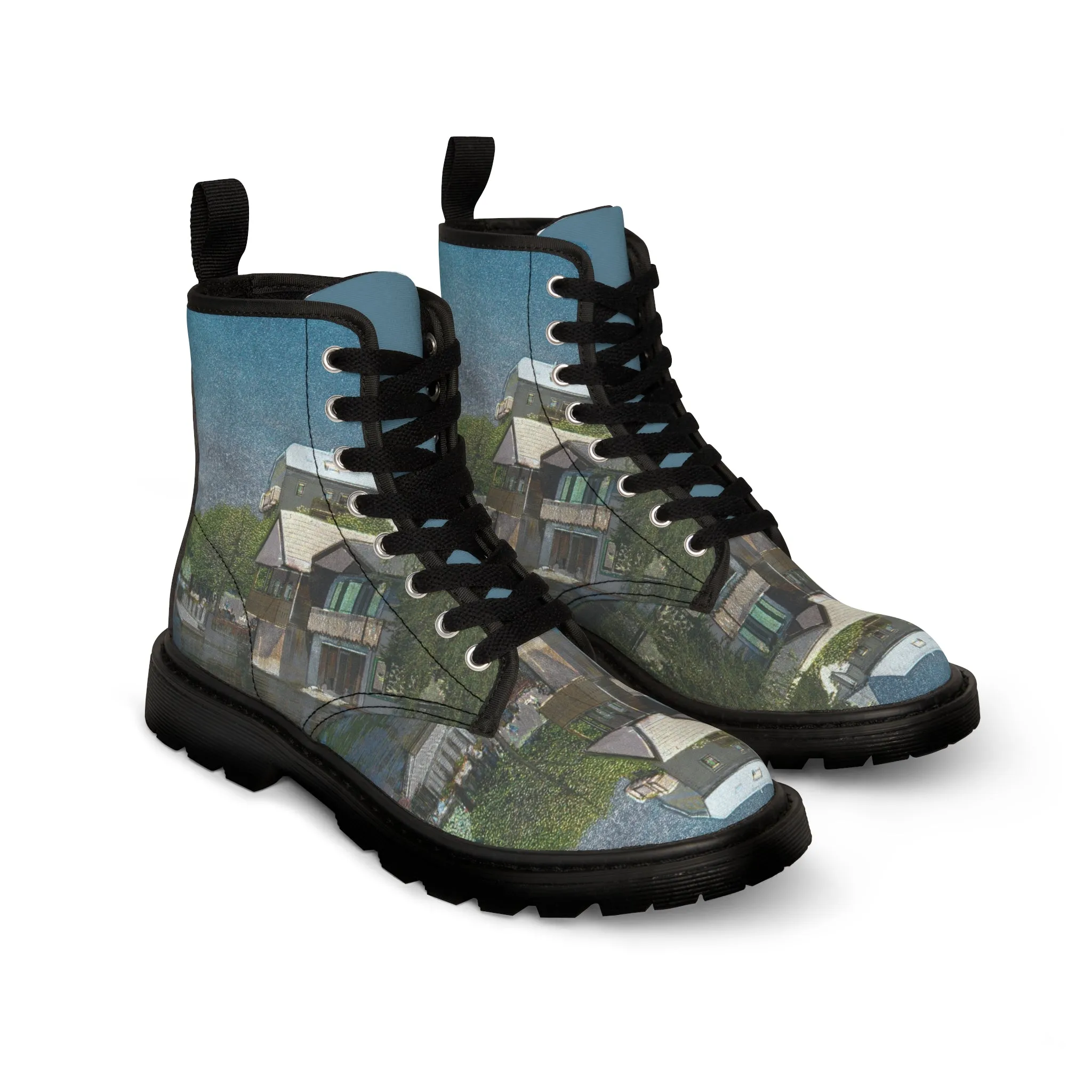 Lake House Women's Canvas Boots