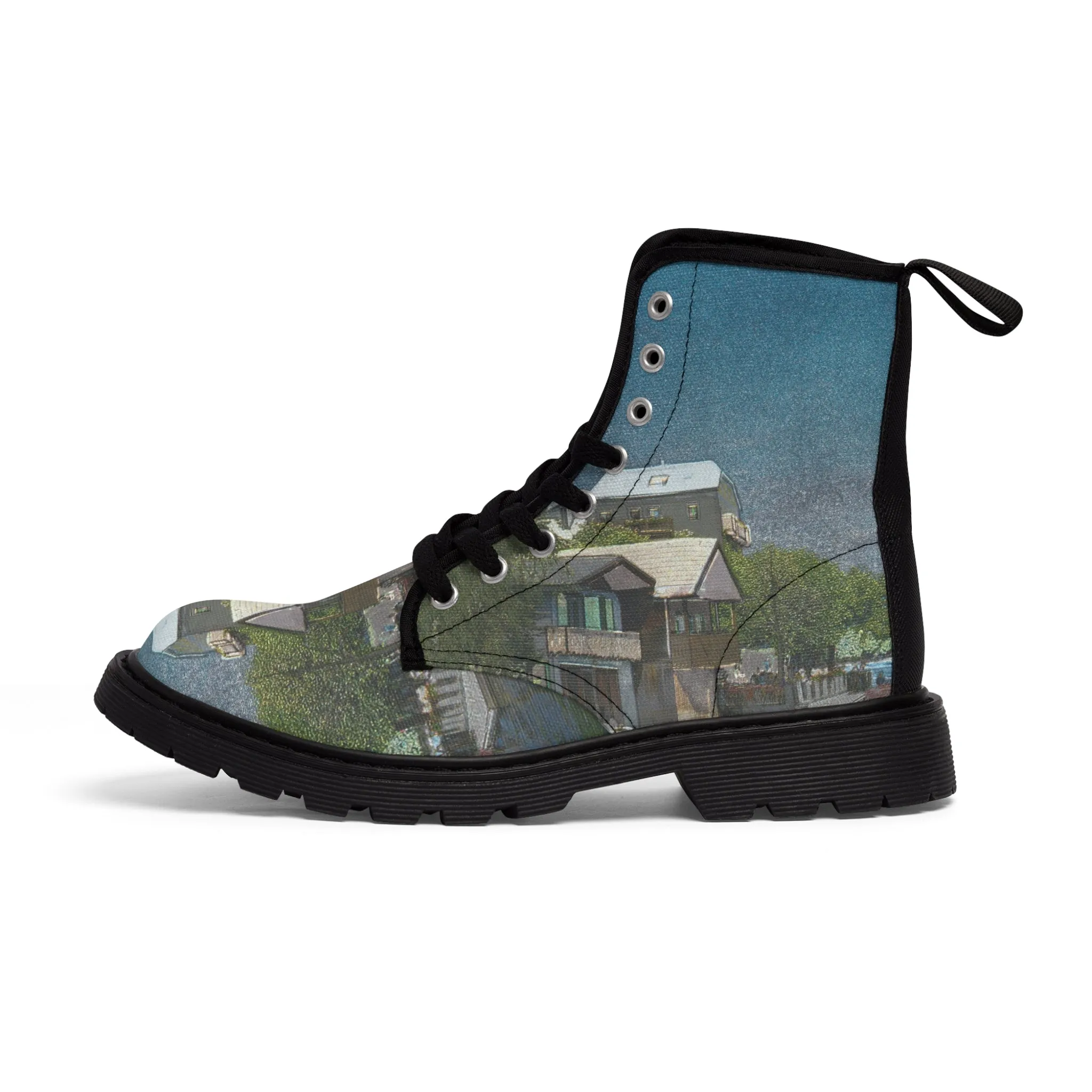 Lake House Women's Canvas Boots