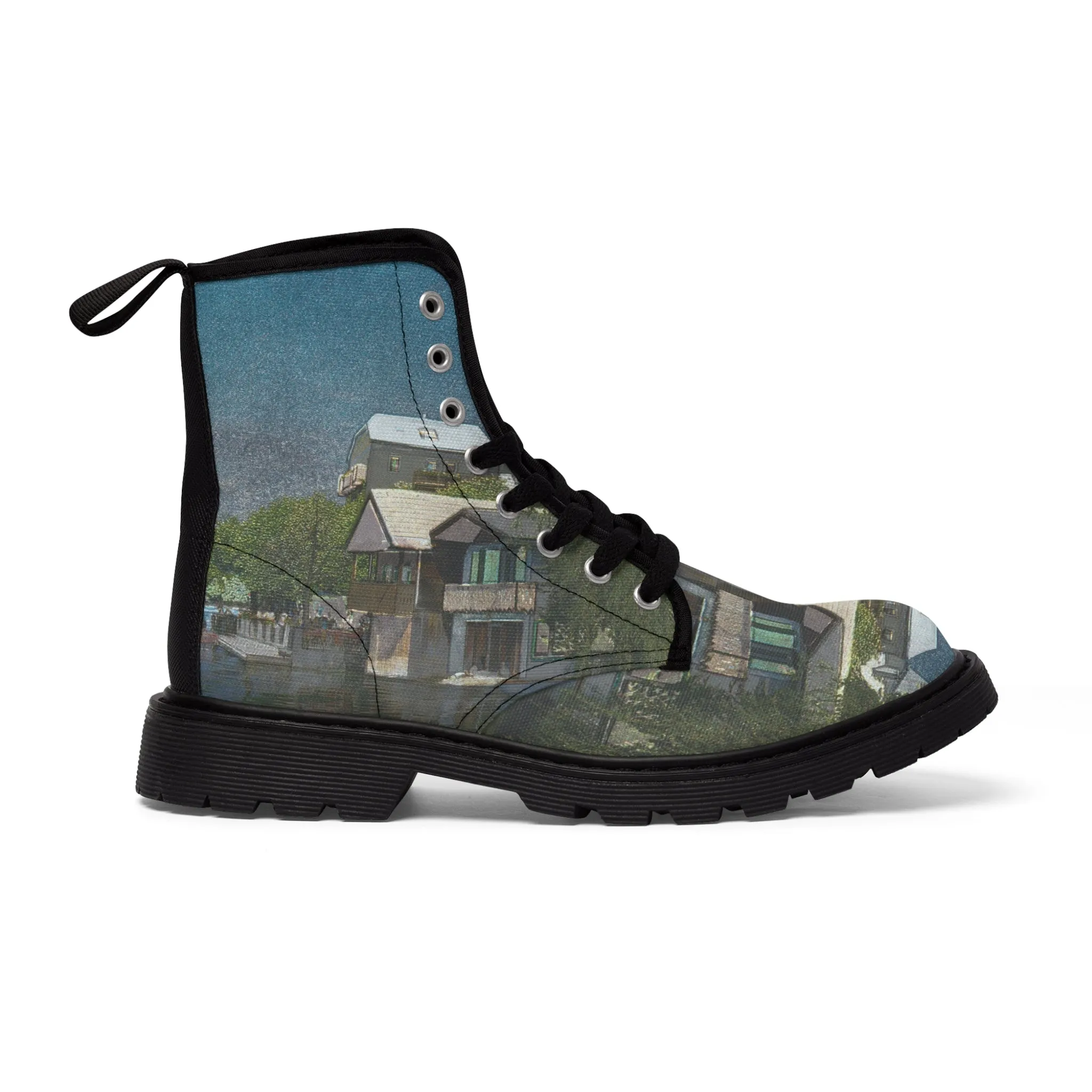 Lake House Women's Canvas Boots