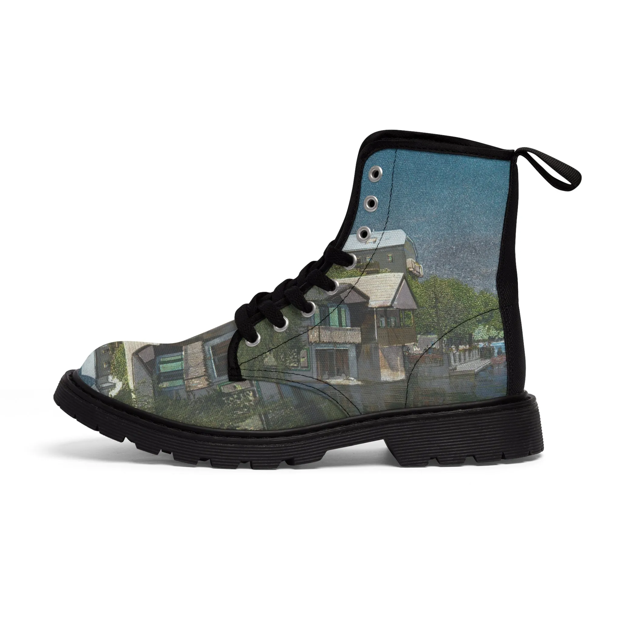 Lake House Women's Canvas Boots