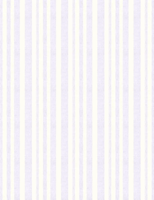 Lavender Lemonade by Wilmington Prints LINEN STRIPE/LAVENDER