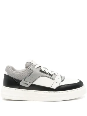 Leather sneakers