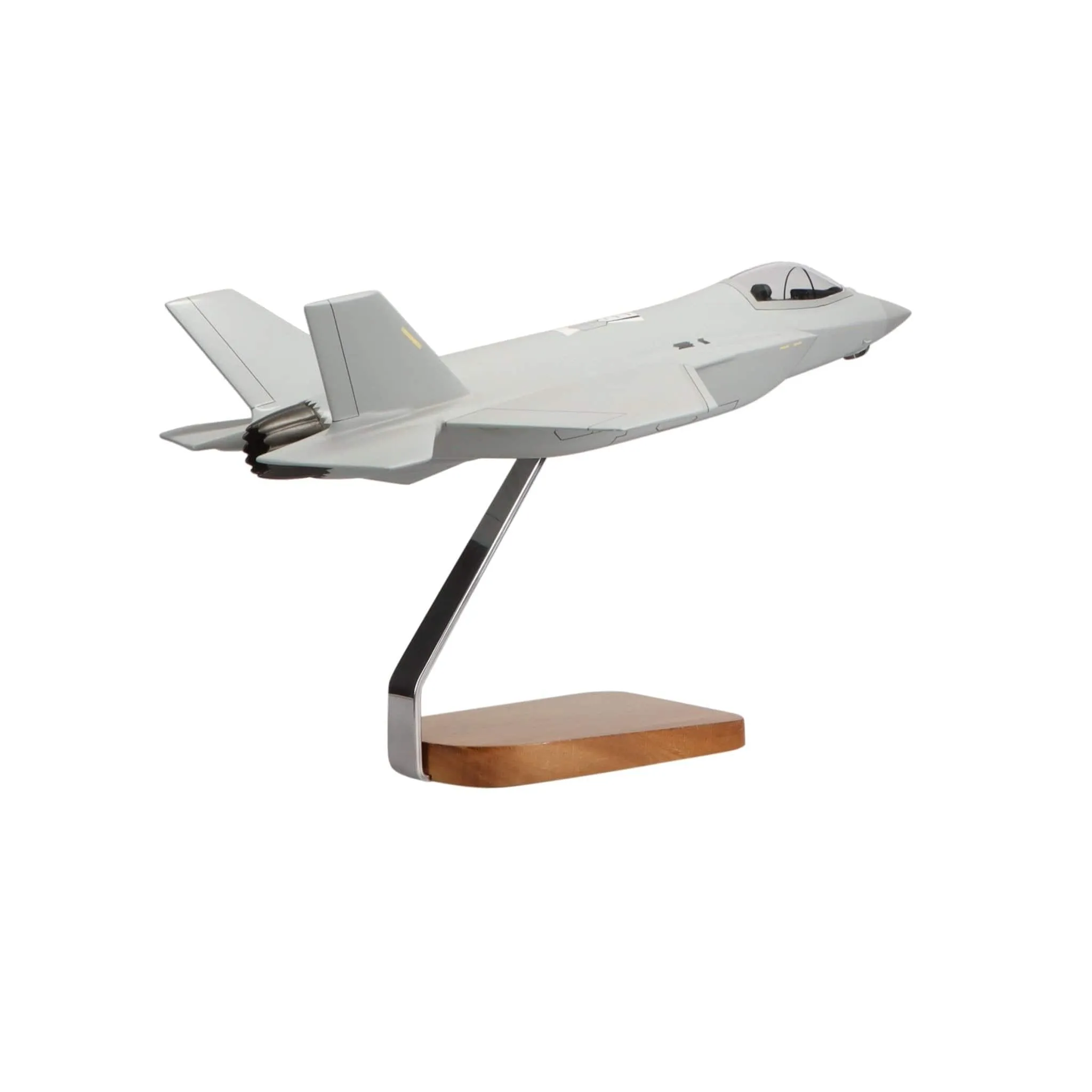 Lockheed Martin F-35® Lightning Clear Canopy Large Mahogany Model