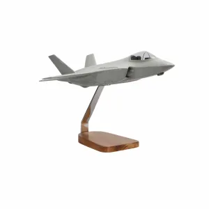 Lockheed Martin F-35® Lightning Clear Canopy Large Mahogany Model