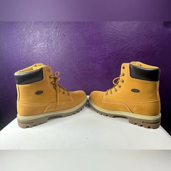 LUGZ Men’s Memory Foam Work Boots NWOB