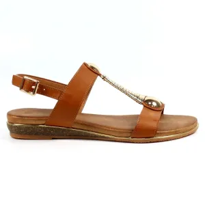 Lunar Renoir Tan Sandal