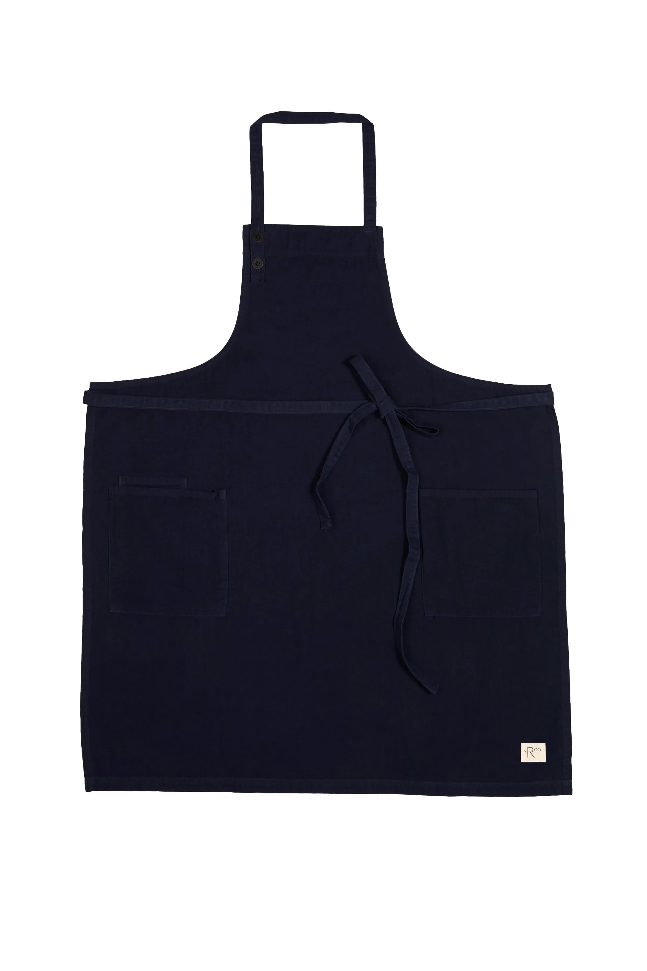 Lyon Bib Apron ⏤ Midnight Navy