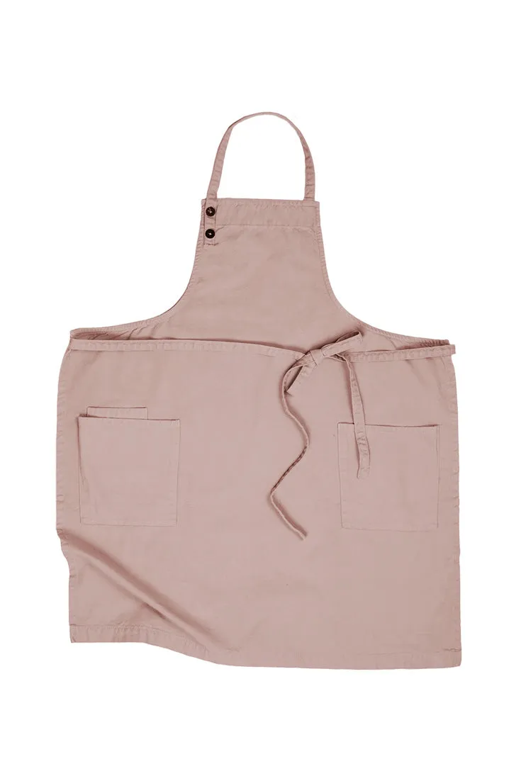 Lyon Bib Apron ⏤ Rose Smoke