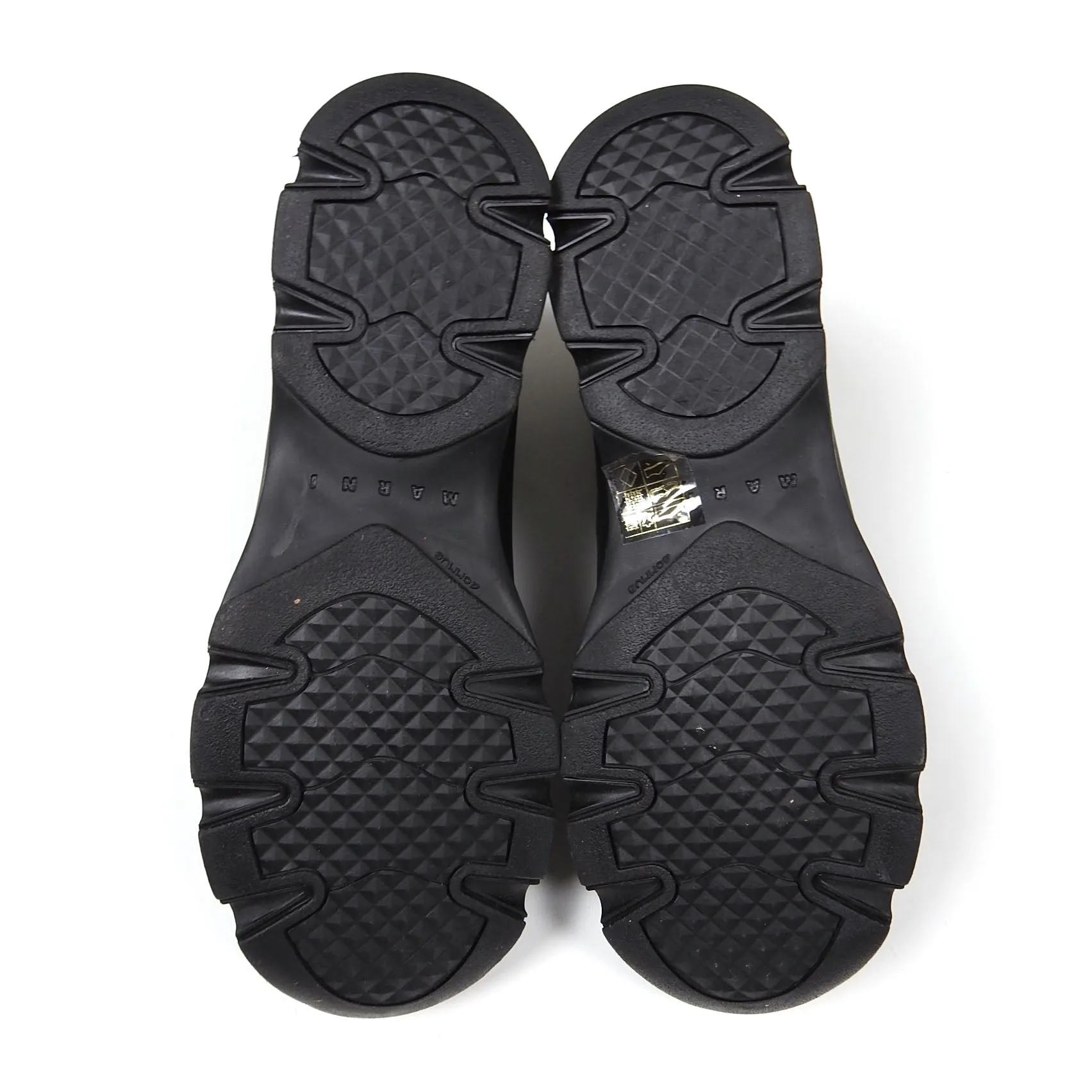 Marni Black Rubber Sole Shoe Size 41