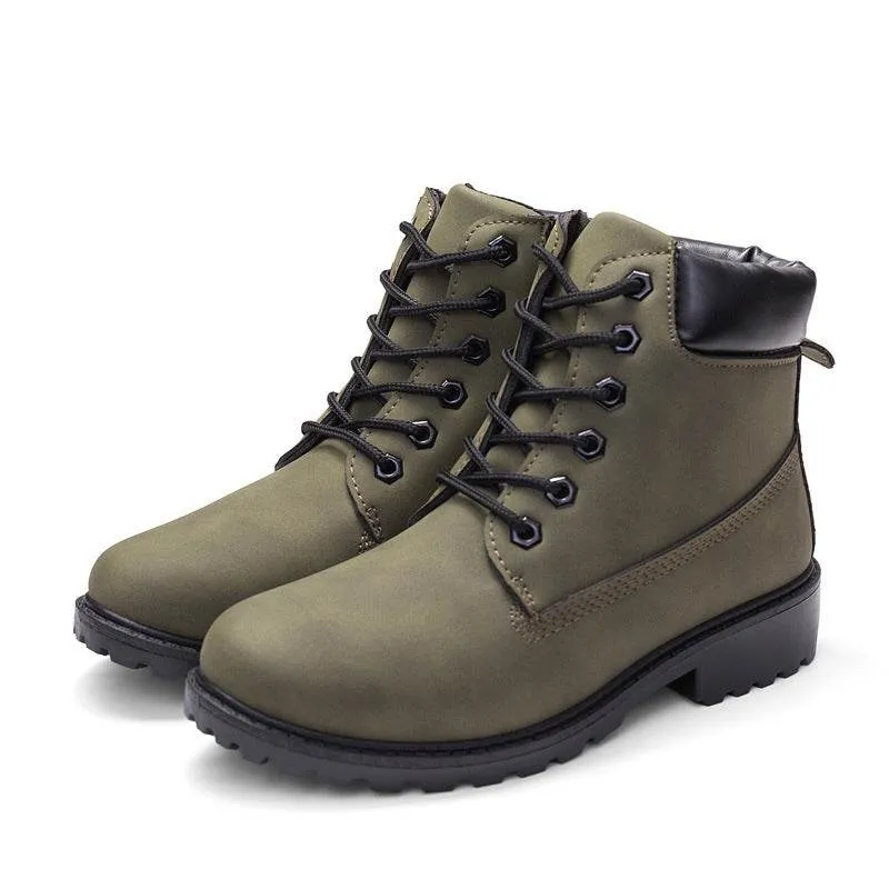 Martin Lace Up Men Ankle Boots
