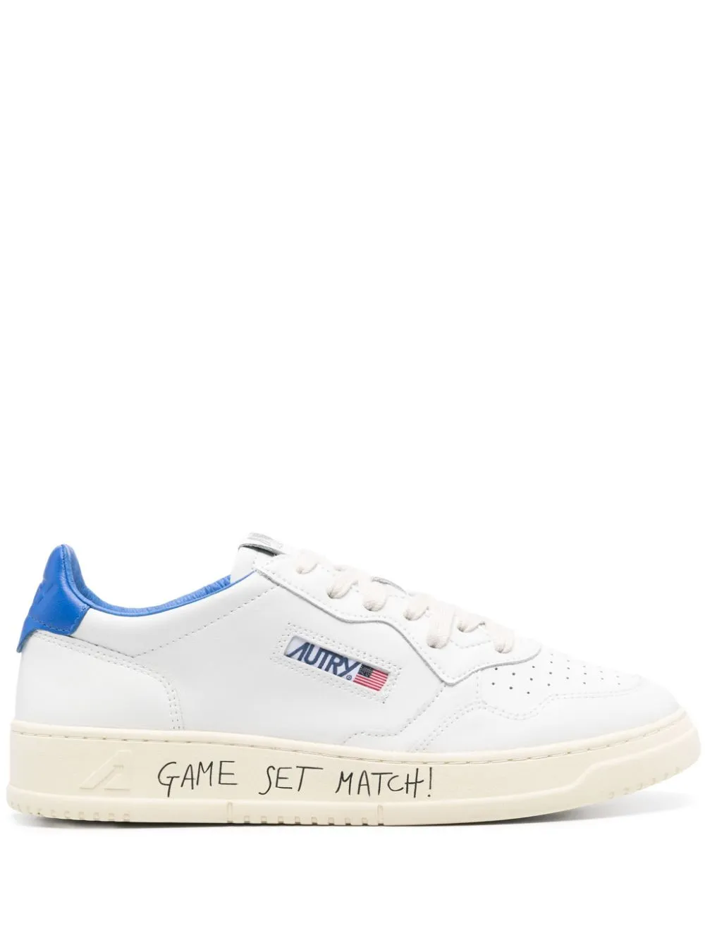 Medialist low leather sneakers