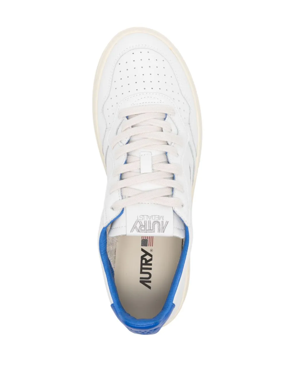 Medialist low leather sneakers