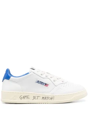 Medialist low leather sneakers