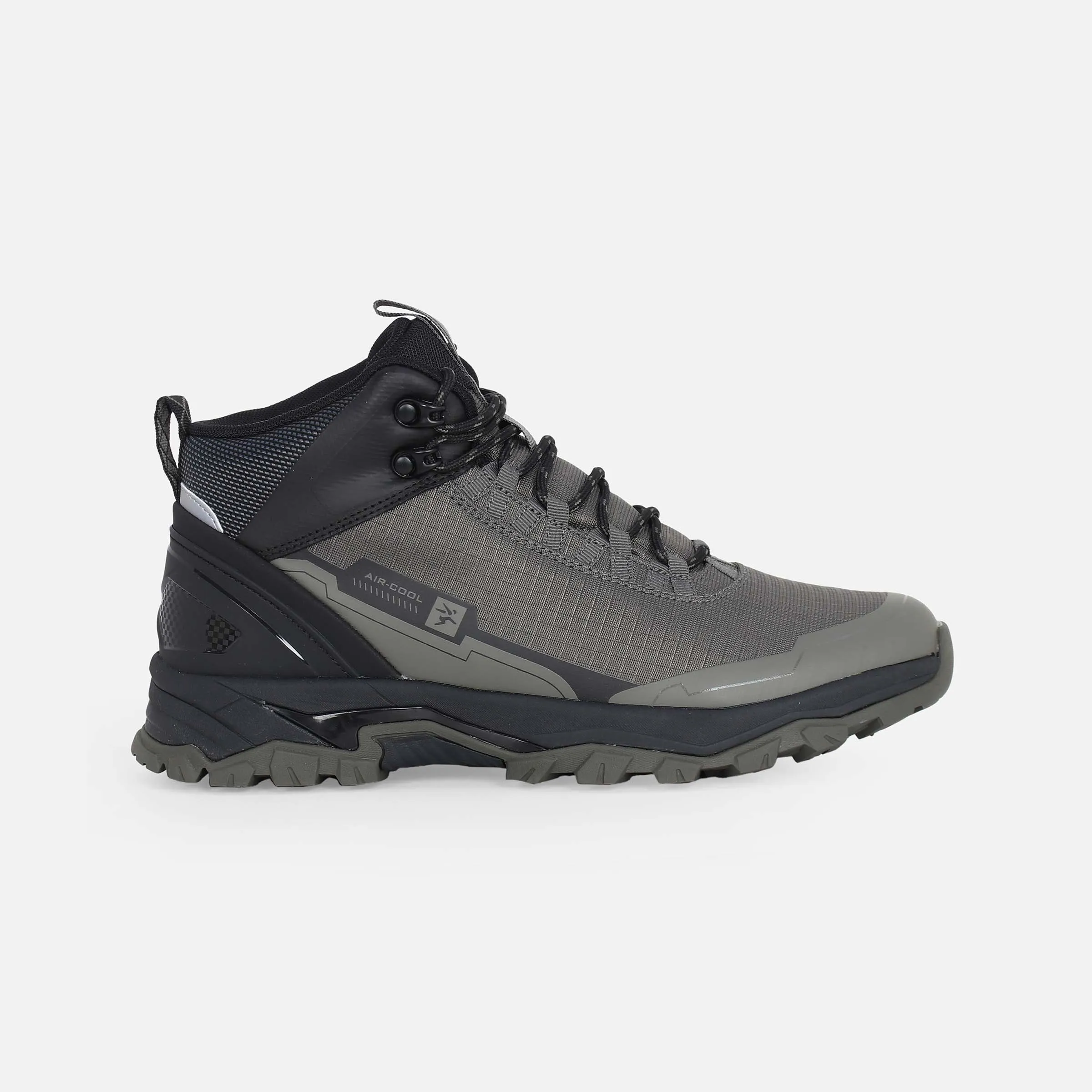 MEN CASUAL LACE-UP BOOTS