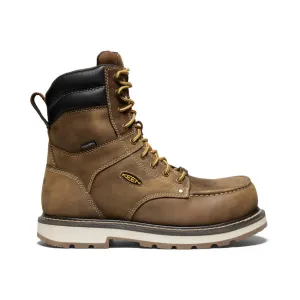 Men's Cincinnati 8" Waterproof 90° Heel Boot (Carbon-Fiber Toe) (Wide)