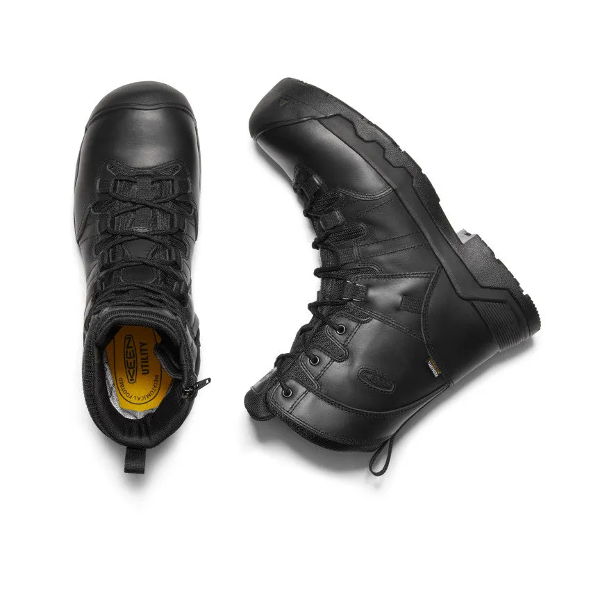 Men's CSA Oshawa  8" Side Zip Waterproof Boot (Carbon-Fiber Toe)