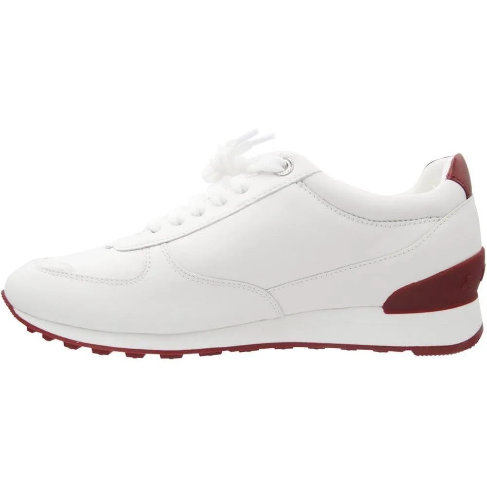 Men's GISMO Plain Calf Leather Sneaker, White