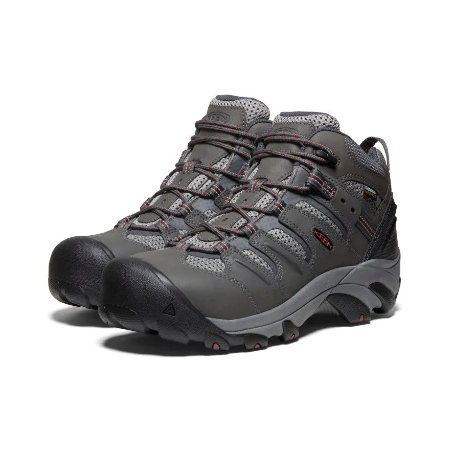 Men's Lansing Mid Waterproof (Steel Toe) (Wide)