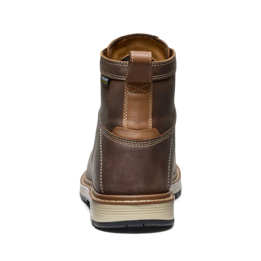 Men's San Jose 6" Waterproof 90° Heel Boot (Aluminum Toe)