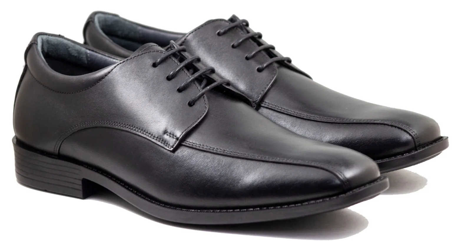 Mirage Comflex Men's Black Dress Rubber Sole 7560