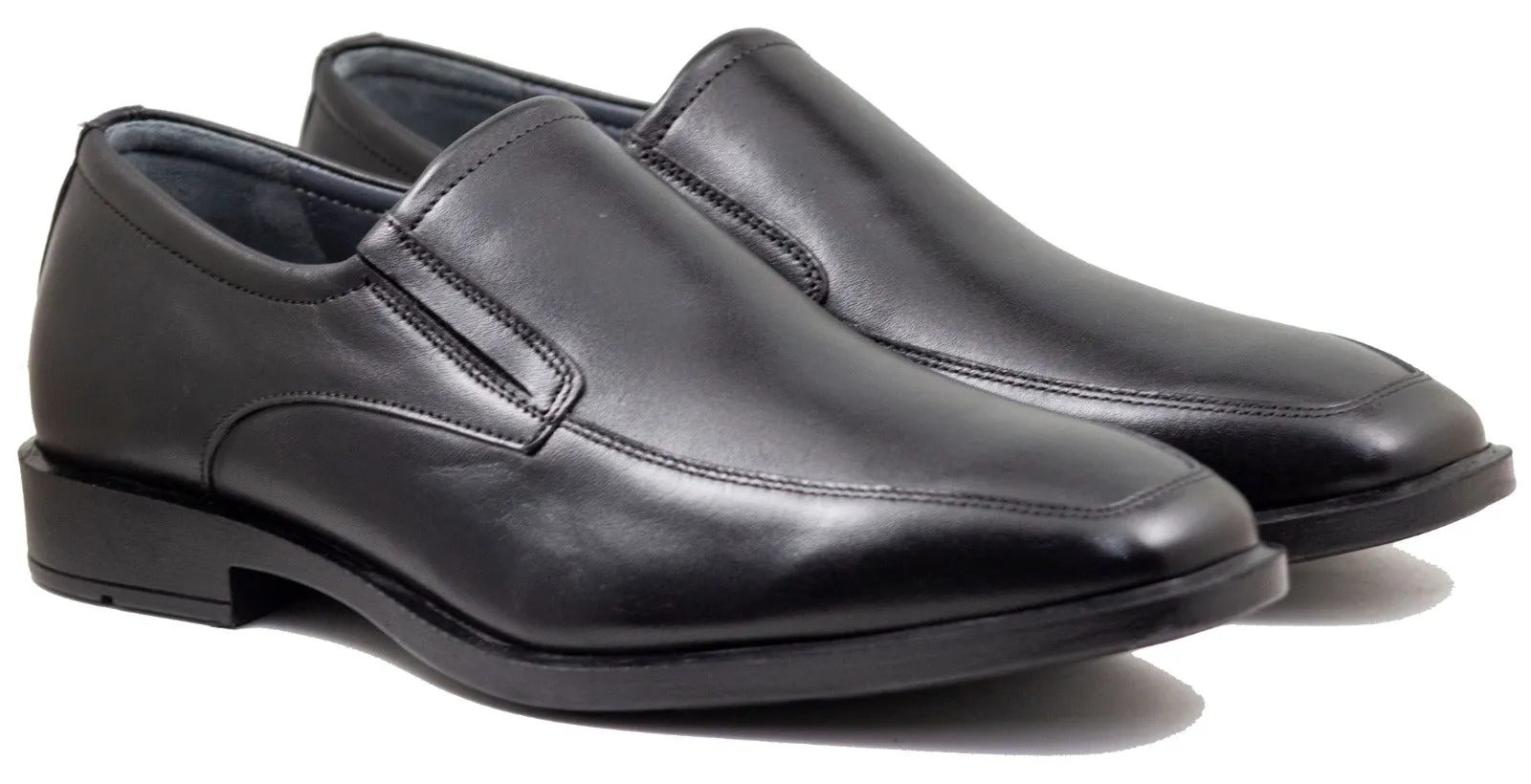 Mirage Comflex Men's Black Dress Rubber Sole 8636