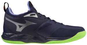 Mizuno Unisex's Wave Dimension - Evening Blue/Techno Green/Iolite