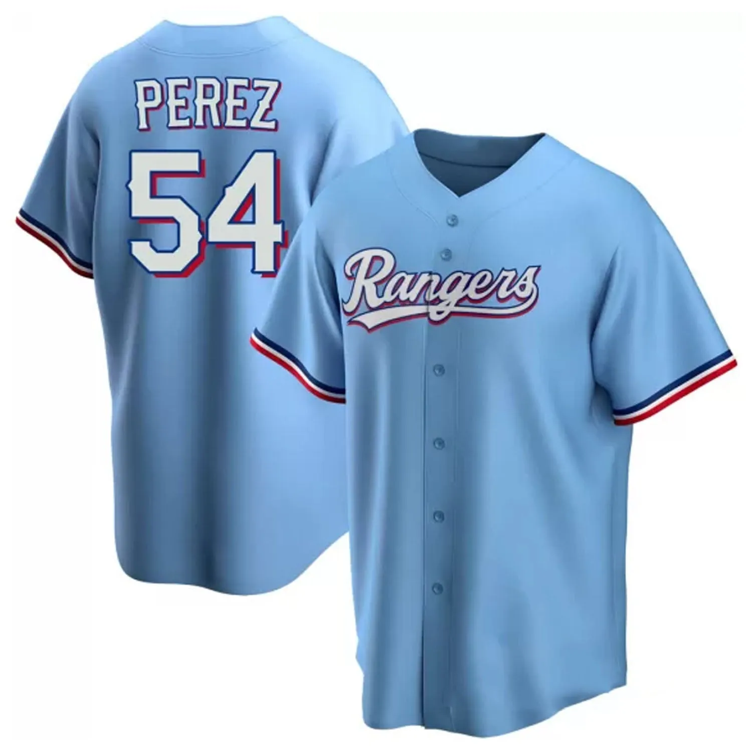 MLB Martin Perez Texas Rangers 54 Jersey