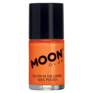 Moon Glow Glow In The Dark Nail Polish, Orange