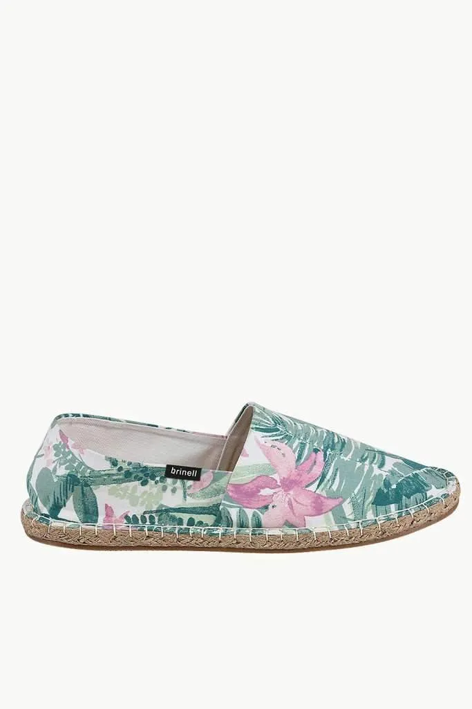 Multicolor Floral Love Espadrilles