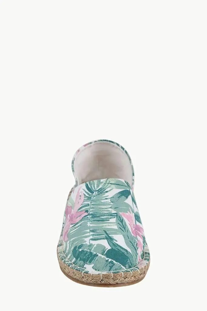 Multicolor Floral Love Espadrilles