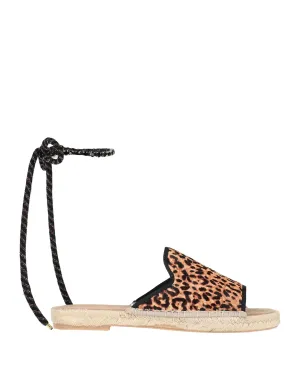 MYCHALOM Leather Espadrilles (17210419CH) Woman