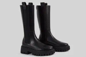 Natalia Black Tall Boots