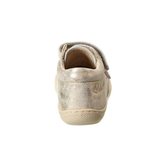 Naturino Corkel Monet Leather First Walker, Silver