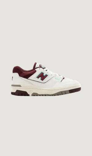 NEW BALANCE 550 - BURGUNDY CYAN