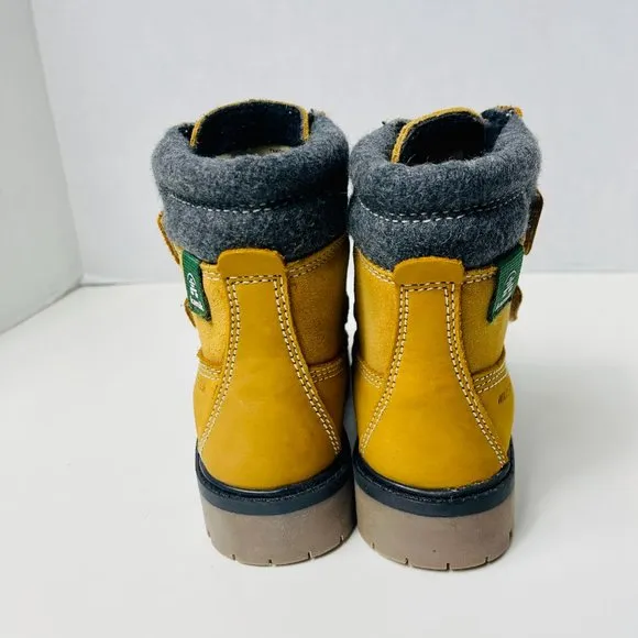 NEW Kamik Kids Boy's Takodav Boots Tan Size 12