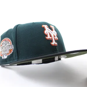New York Mets 2013 All-Star Game New Era 59Fifty Fitted Hat (GITD Green Black Olive Under Brim)