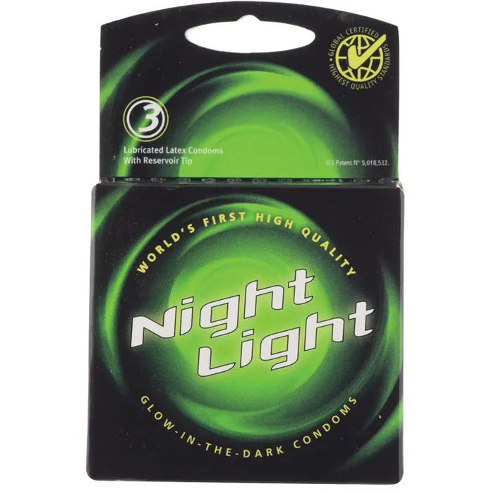 Night Light Condoms 3pk