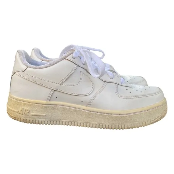 Nike Air Force 1 Low '06 Sneakers White Streetwear Y2K Boys Youth Size 4.5
