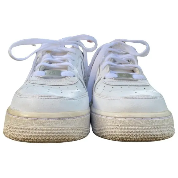 Nike Air Force 1 Low '06 Sneakers White Streetwear Y2K Boys Youth Size 4.5