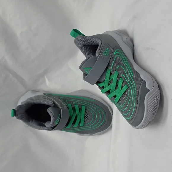 NIKE GIANNIS IMMORTALATITY 4 PS SMOKE GREY STADIUM GREEN CHILDREN 10C NEW IN BOX