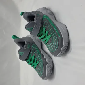 NIKE GIANNIS IMMORTALATITY 4 PS SMOKE GREY STADIUM GREEN CHILDREN 10C NEW IN BOX