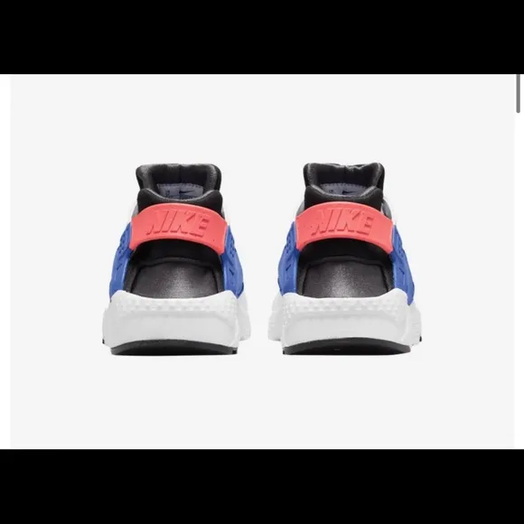 Nike Huarache Run GS 'White Bright Crimson'