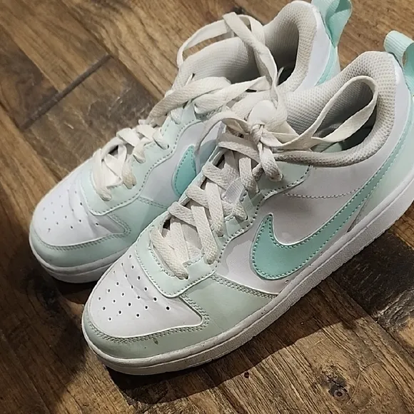 Nike Kids Sneakers - Mint Green and White