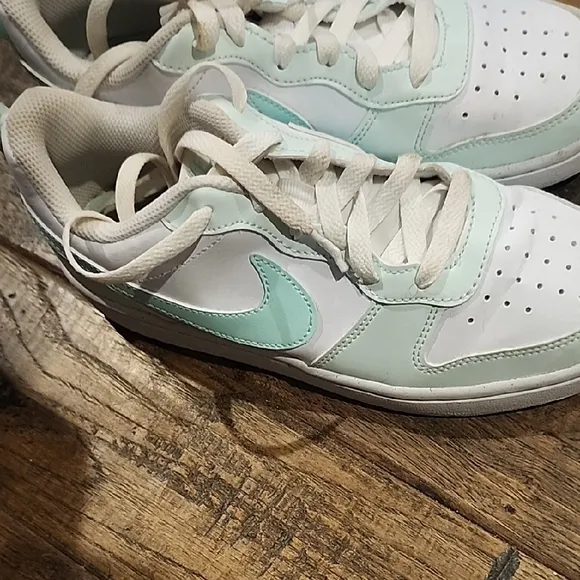 Nike Kids Sneakers - Mint Green and White