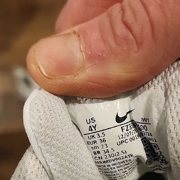 Nike Kids Sneakers - Mint Green and White