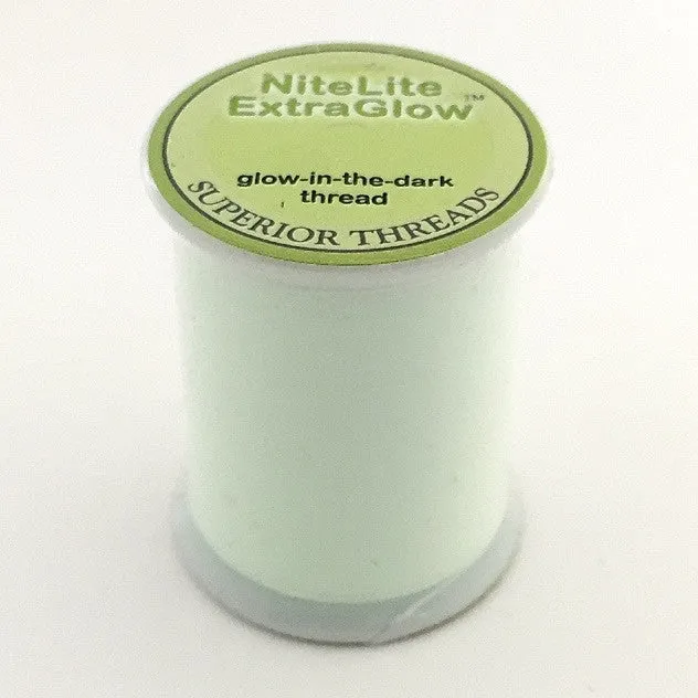 NiteLite Extra Glow Glow-in-the-dark Thread 40wt 73m