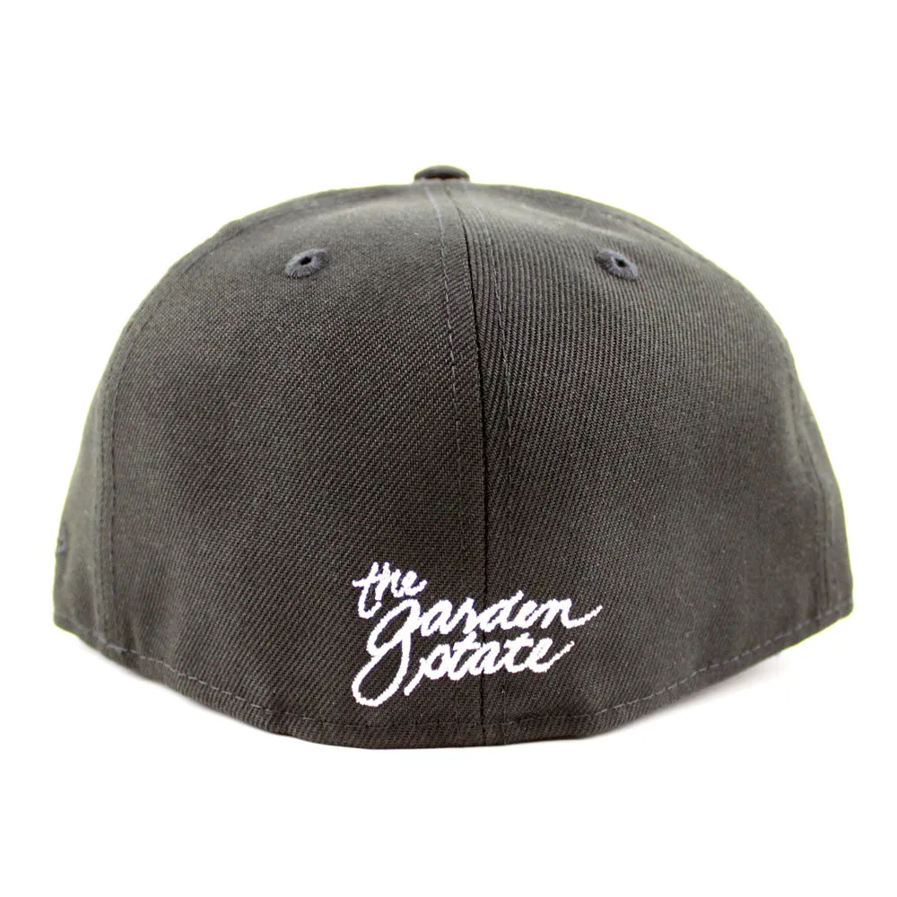 NJ State New Era 59Fifty Fitted Hat (GITD Black Gray Under Brim)