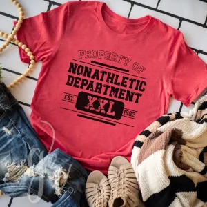 Nonathletic Department