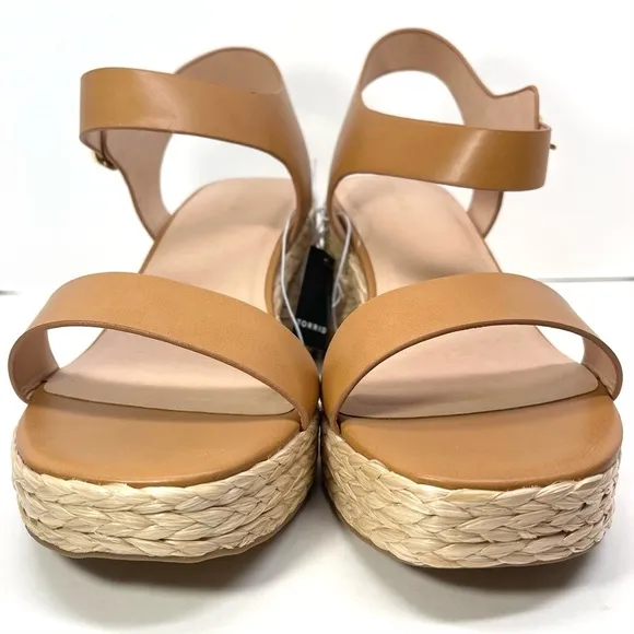 NWT TORRID Two Piece Platform Heeled Rope Sole Sandal Size 12WW