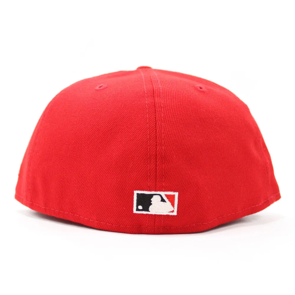 Oakland Athletics 1987 All-Star Game New Era 59Fifty Fitted Hat (GITD Red Green Under Brim)